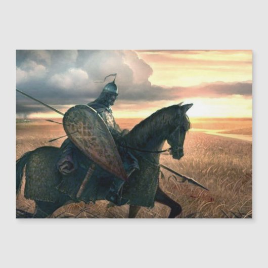 Warrior-Magnetkarte Magnetkarte (Vorderseite)