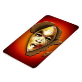 Warrior Mask Magnet (Linke Seite)