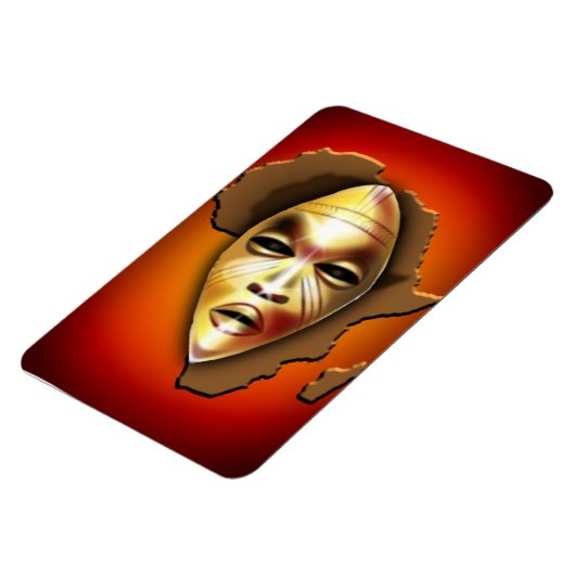 Warrior Mask Magnet (Linke Seite)