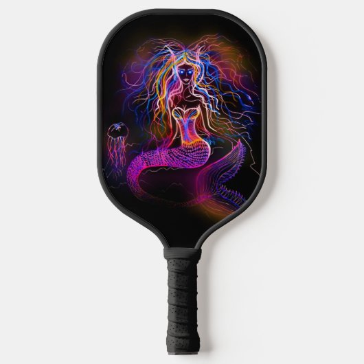 Warrior Mermaid Pickleball Paddle (Vorderseite)