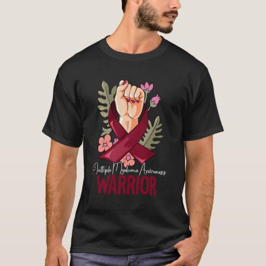 Warrior-Multiples Myelom T-Shirt (Vorderseite)