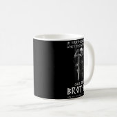 Warrior Of God Call On Me Bother Fight Knight Temp Kaffeetasse (VorderseiteRechts)