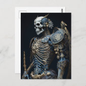 Warrior Postkarte (Vorne/Hinten)