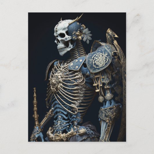 Warrior Postkarte (Vorderseite)