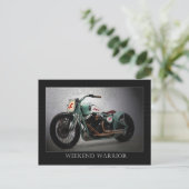 Warrior-Postkarte Postkarte (Stehend Vorderseite)