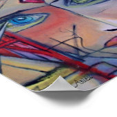 Warrior Princess by ValAries - 8 Zoll x 10 Zoll Pr Poster (Ecke)