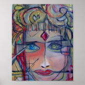 Warrior Princess by ValAries - 8 Zoll x 10 Zoll Pr Poster (Vorne)