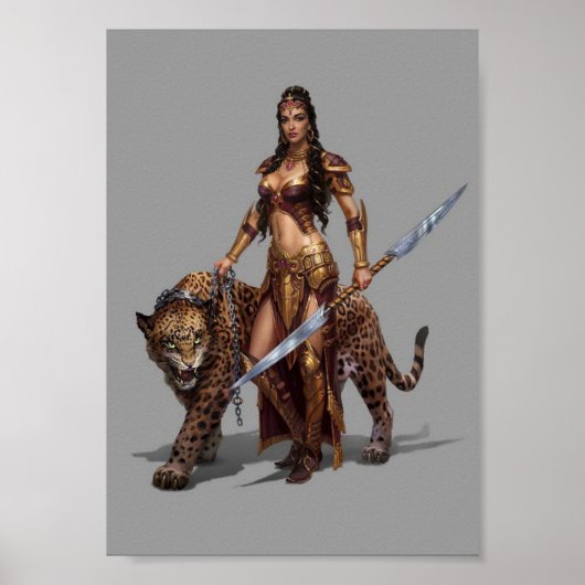 Warrior Princess Poster (Vorne)