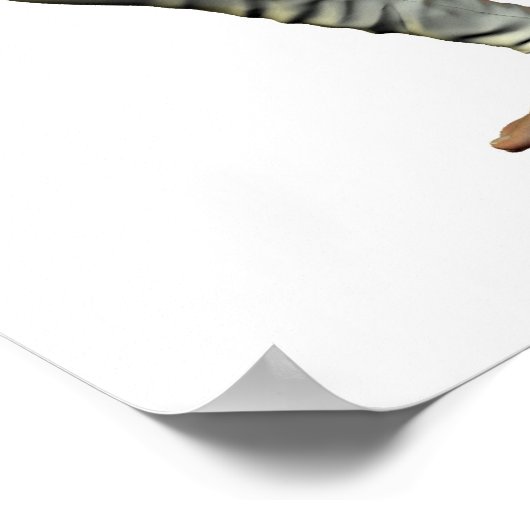 Warrior Print Poster (Ecke)