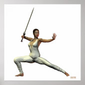 Warrior Print Poster (Vorne)