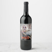 Warrior Queen Happiness Wine Label! Weinetikett (Vorderseite)