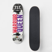 WARRIOR QUEEN Skateboard (Vorderseite)