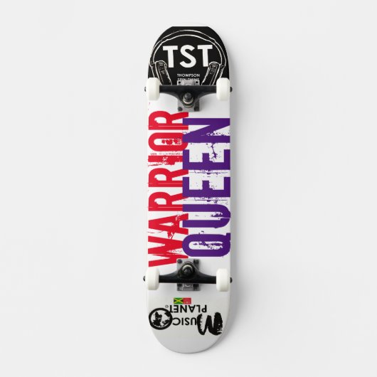 WARRIOR QUEEN Skateboard (Vorderseite)