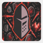 Warrior Quote Sticker Motivation That Sticks (Vorderseite)