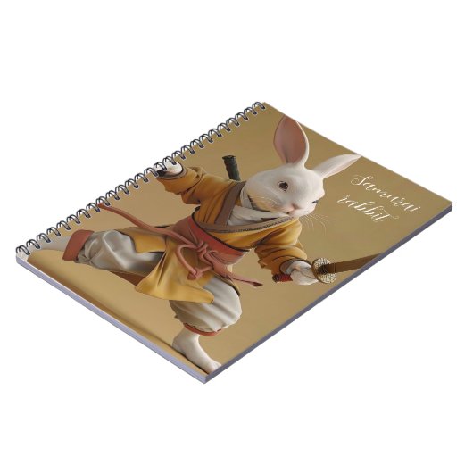 Warrior Rabbit Notizblock (Linke Seite)