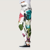 Warrior Roses Cancer Awareness Leggings (Links)