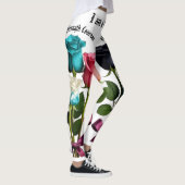 Warrior Roses Cancer Awareness Leggings (Rechts)