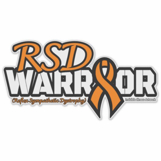 WARRIOR...RSD AUFKLEBER (Vorderseite)