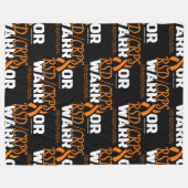 WARRIOR...RSD/CRPS FLEECEDECKE (Vorderseite (Horizontal))