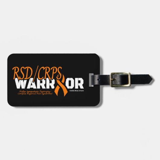 WARRIOR...RSD/CRPS GEPÄCKANHÄNGER (Vorderseite horizontal)