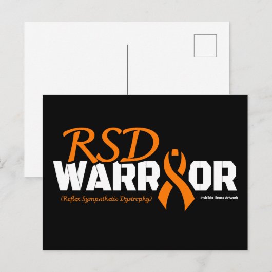 WARRIOR...RSD POSTKARTE (Vorne/Hinten)