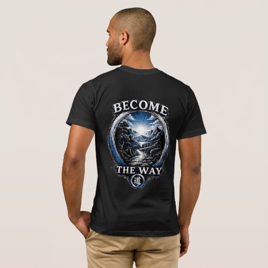 Warrior’s Path Become the Way T-Shirt (Schwarz voll)