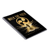 Warrior’s Path Walk the Path Notizbuch Notizblock (Rechte Seite)