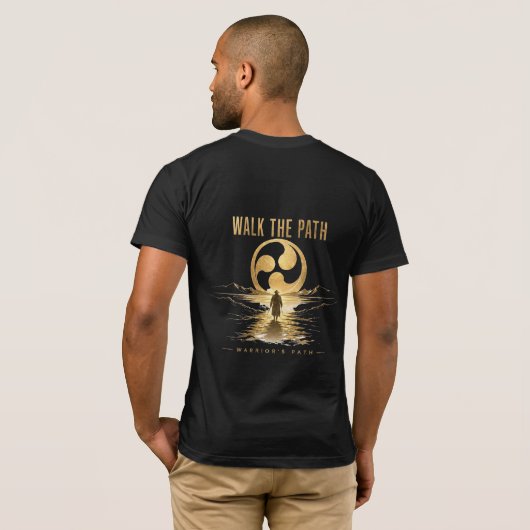 Warrior’s Path Walk the Path T-Shirt (Schwarz voll)