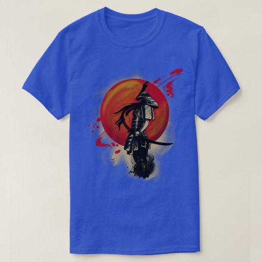 Warrior Samurai Japan1365 T-Shirt (Design vorne)
