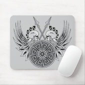Warrior Skulls Mousepad (Mit Mouse)