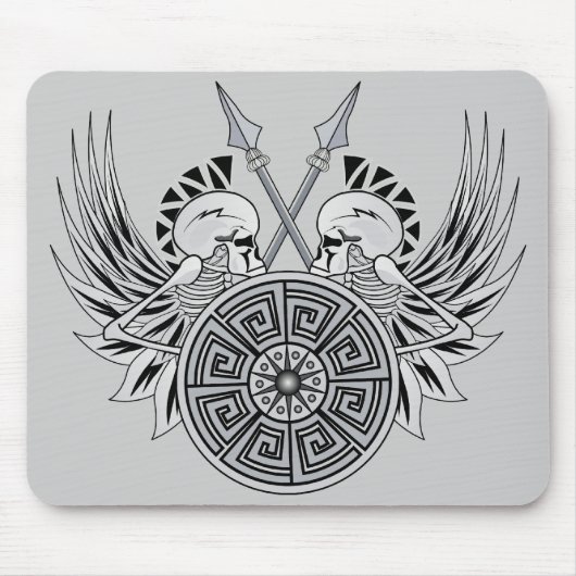 Warrior Skulls Mousepad (Vorne)