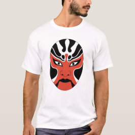 Warrior Spirit - Traditionelle asiatische Maske T-Shirt