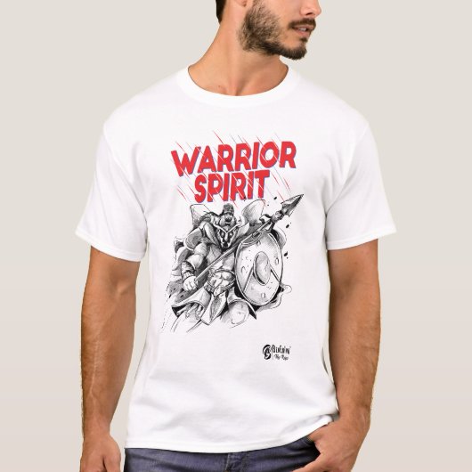 Warrior Spirit White T-Shirt (Vorderseite)