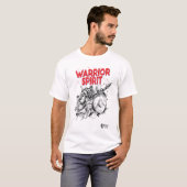 Warrior Spirit White T-Shirt (Vorne ganz)