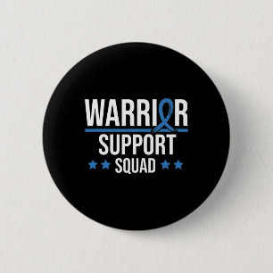 Warrior Support Squad Diabetes-Bewusstsein Button