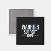 Warrior Support Squad Diabetes-Bewusstsein  Magnet (Vorderseite/Rückseite)