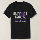 Warrior Support Squad Gewalt Bewusstsein T-Shirt (Design vorne)