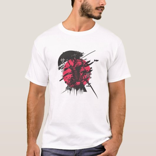 "Warrior T-Shirt for Men – Fearless Graphic Tee (Vorderseite)
