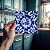 Warrior Tile Palau de Maricel Sitges Reproduction Fliese