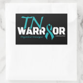 WARRIOR...TN RECHTECKIGER AUFKLEBER (Tasche)