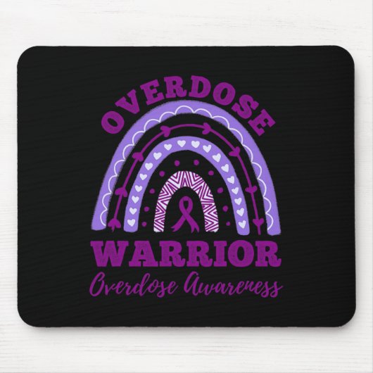Warrior-Überdosierung Mousepad (Vorne)