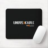 Warrior Unbrakeable Multiple Sklerose Awareness Mousepad (Mit Mouse)