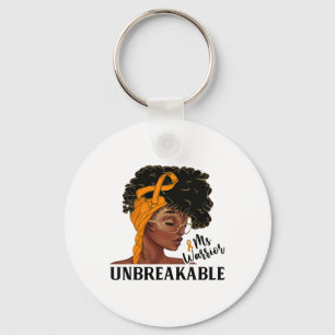 Warrior Unbreakable Black Woman Crps Awareness Schlüsselanhänger