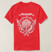 Warrior-Wappen T-Shirt (Design vorne)