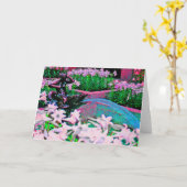 Warrior Water Nymph Card Karte (Gelbe Blume)