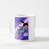 Warrior Women in Business Goals Kaffee Tasse (Vorderseite Links)