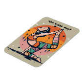 Warrior Zen Custom Magnet (Linke Seite)