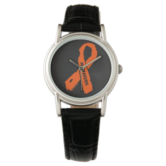 WARRIOR/zerrissenes Band Armbanduhr (Vorderseite)