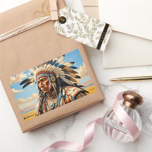 WARRIOREN 10 RECHTECKIGER AUFKLEBER (Schenken)