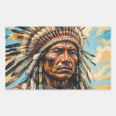 WARRIOREN 11 RECHTECKIGER AUFKLEBER (Vorderseite)